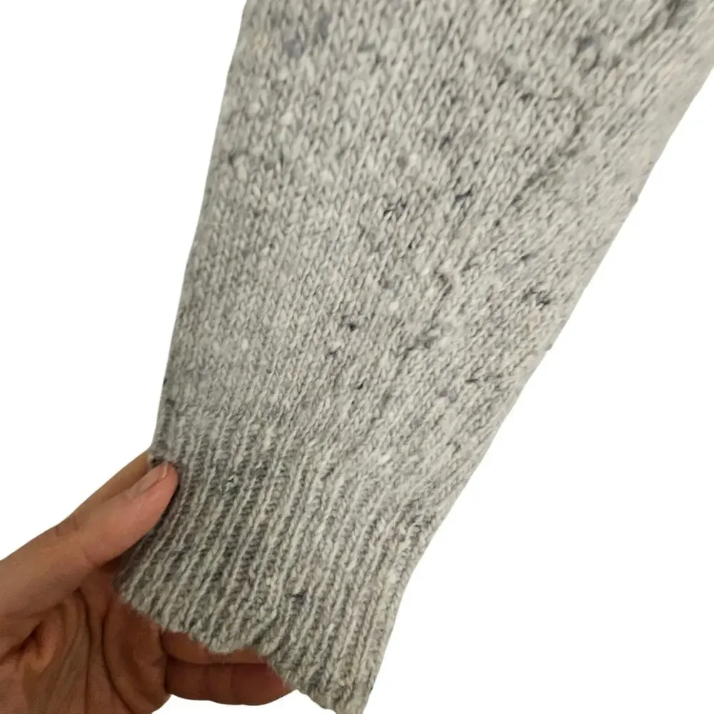 J. Crew Womens Wool Angora Mohair V-Neck Sweater Size S Minimalist Quiet Luxury